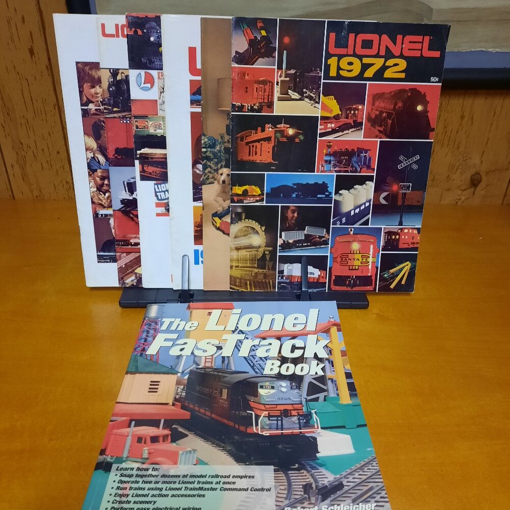 Lionel Vintage Catalogs, 1972 - 1977 & FasTrack 2006